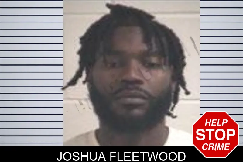 Joshua Fleetwood mugshot