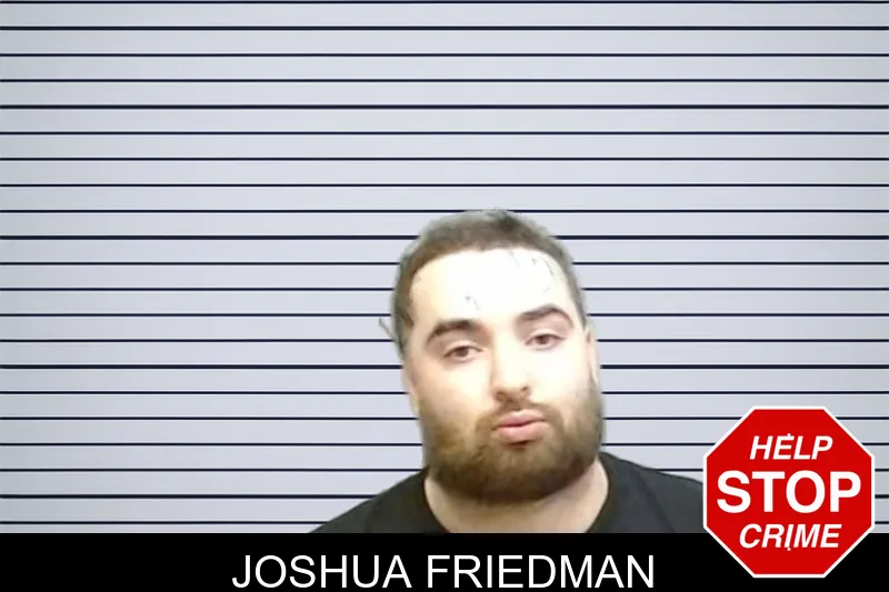 Joshua Friedman mugshot