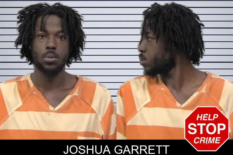Joshua Garrett mugshot