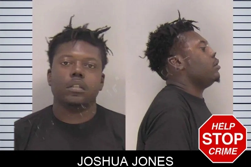 Joshua Jones mugshot