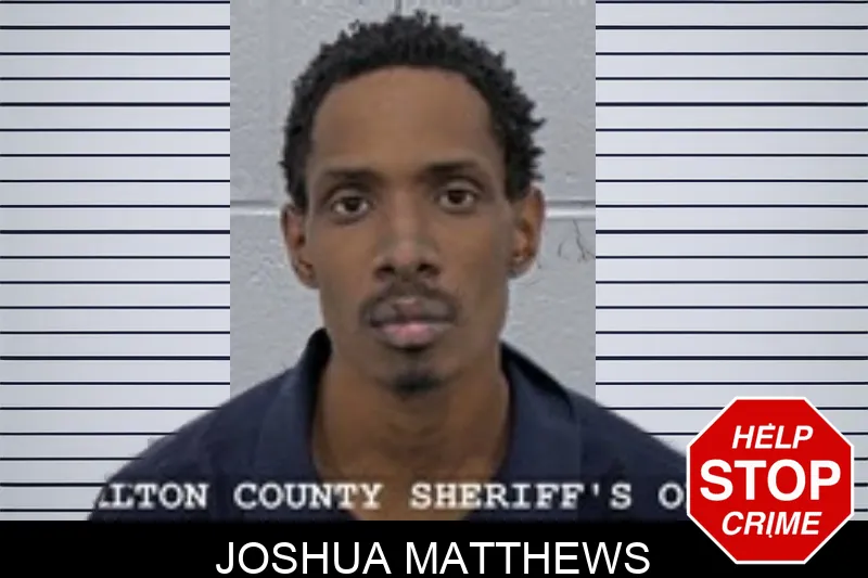 Joshua Matthews mugshot