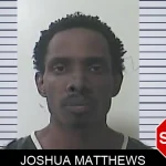 Joshua Matthews mugshot