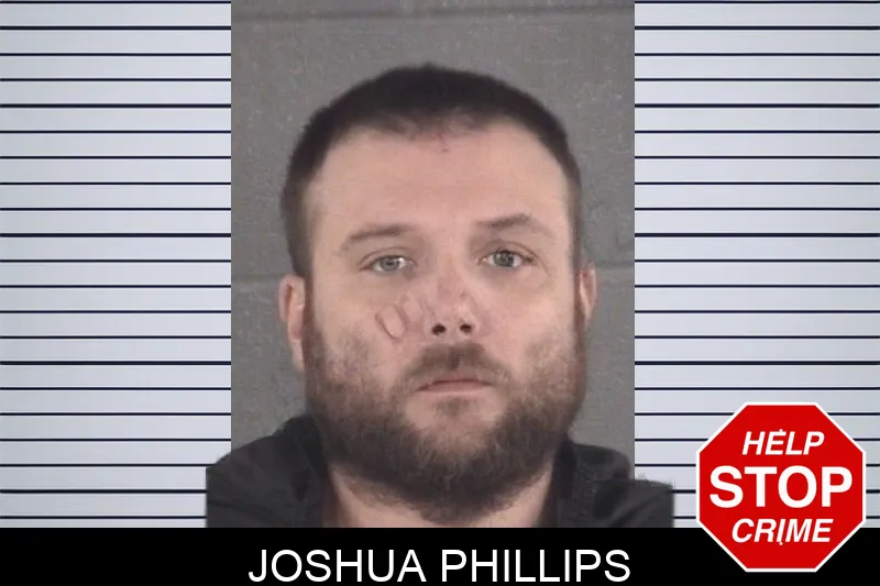 Joshua Phillips mugshot