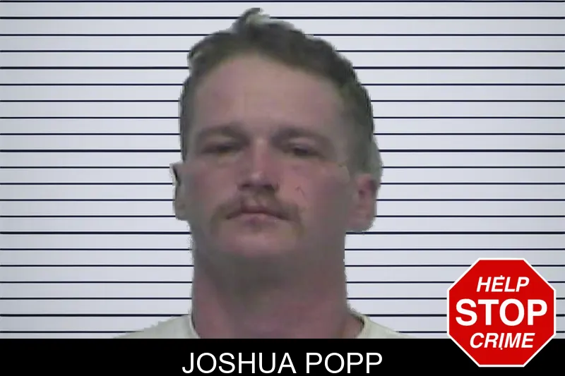 Joshua Popp mugshot