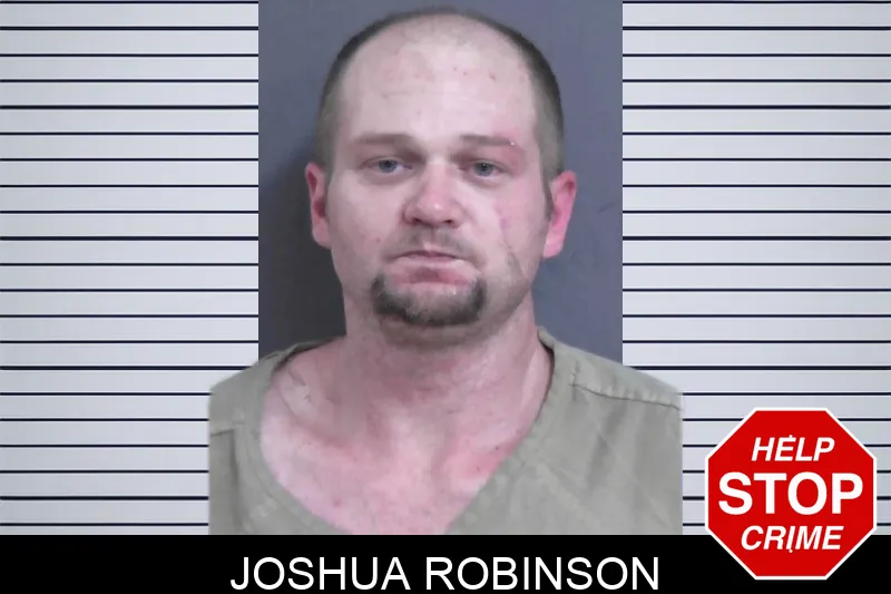 Joshua Robinson mugshot