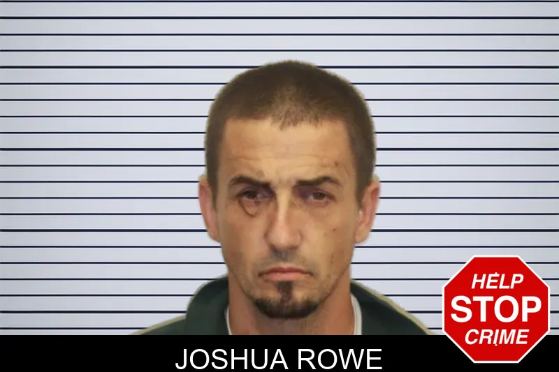Joshua Rowe mugshot