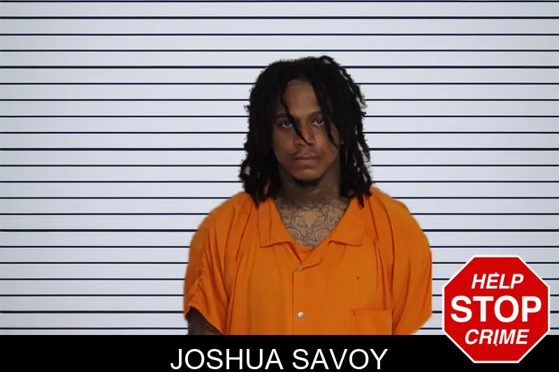Joshua Savoy mugshot