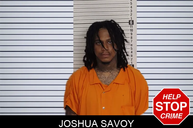 Joshua Savoy mugshot