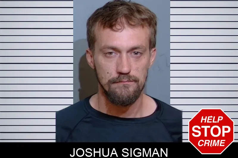 Joshua Sigman mugshot