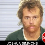 Joshua Simmons mugshot