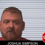 Joshua Simpson mugshot