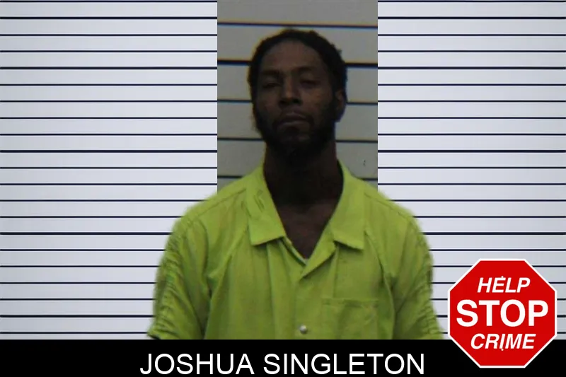 Joshua Singleton mugshot