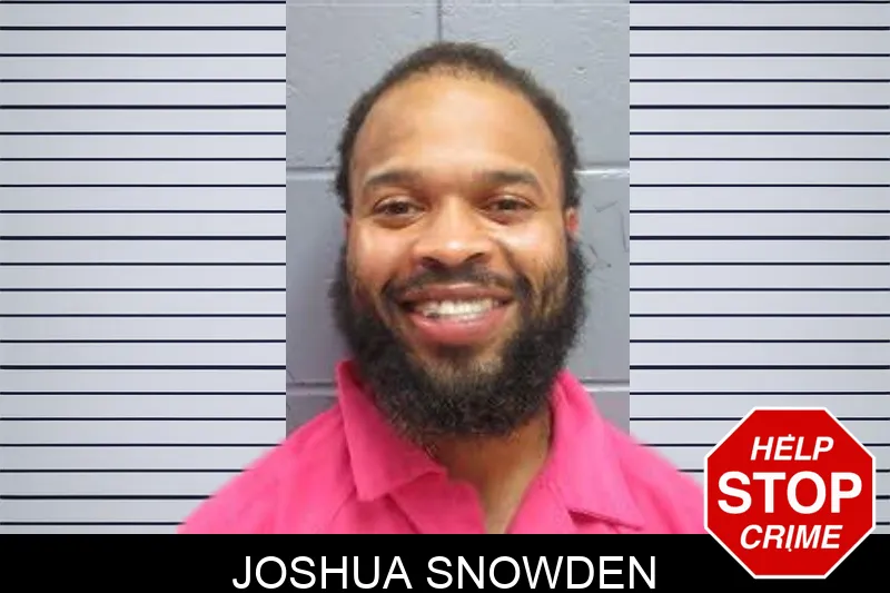 Joshua Snowden mugshot