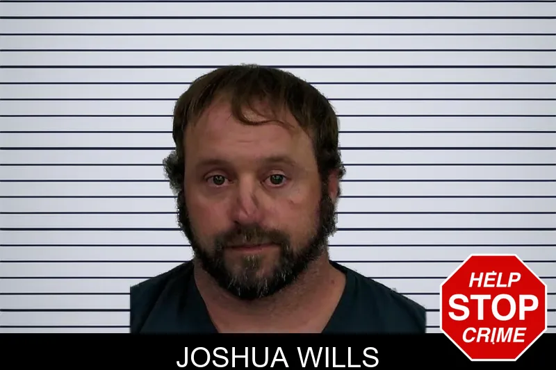 Joshua Wills mugshot