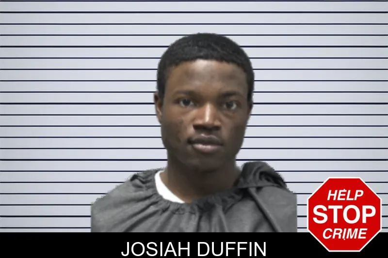 Josiah Duffin mugshot