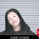 Josie Evans mugshot