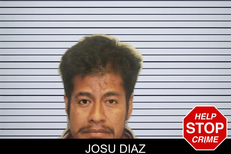 Josu Diaz mugshot