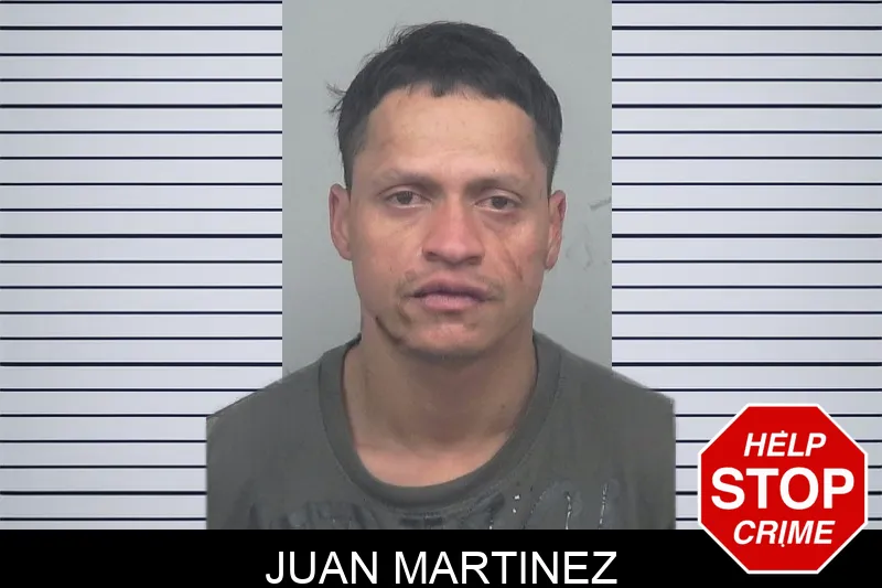 Juan Martinez mugshot