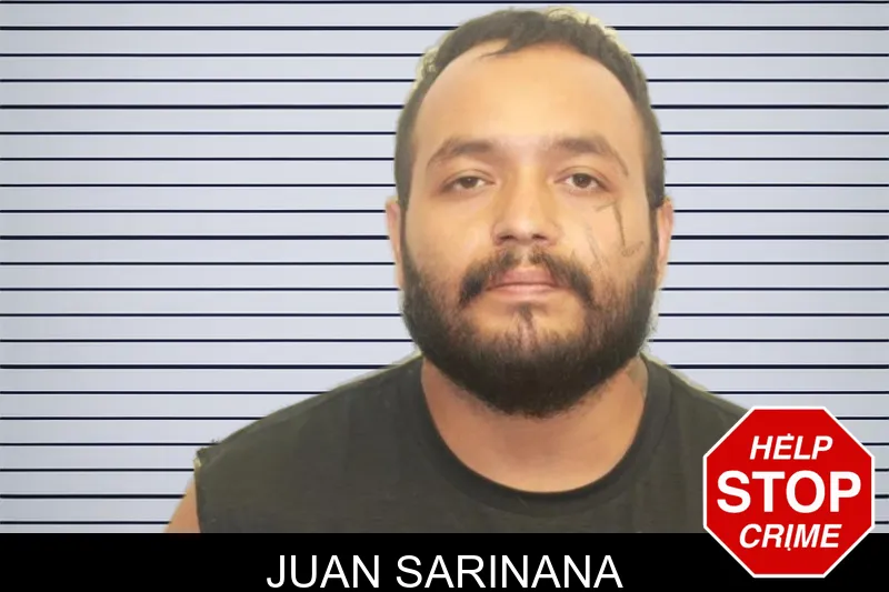 Juan Sarinana mugshot