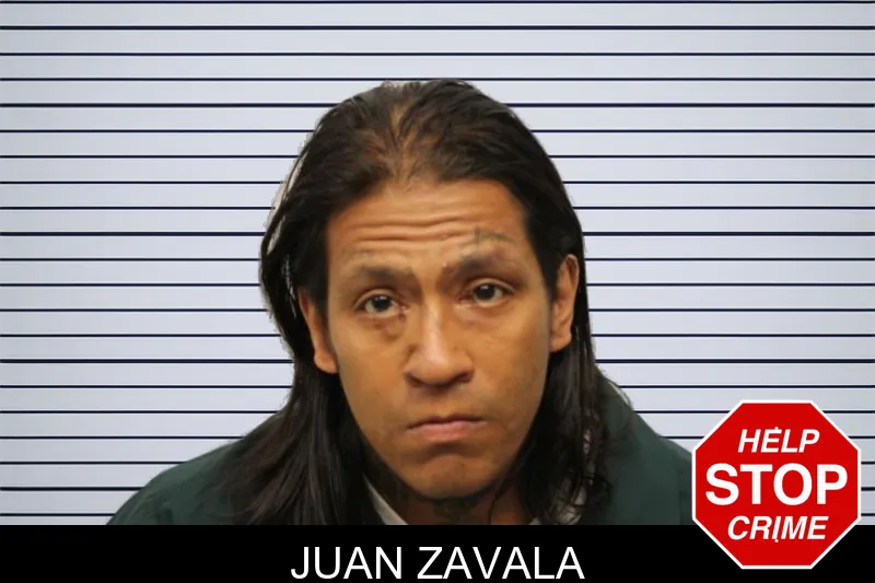 Juan Zavala mugshot