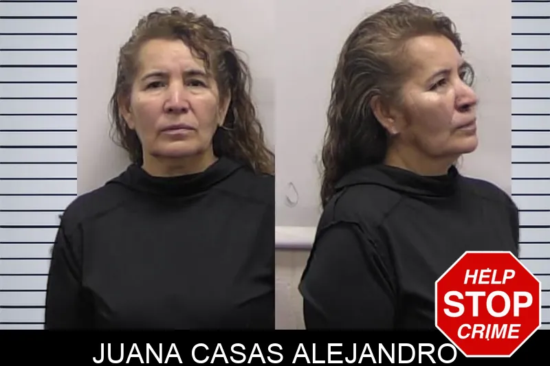 Juana Casas Alejandro mugshot – Clarke County , Georgia Juana Casas Alejandro mugshot