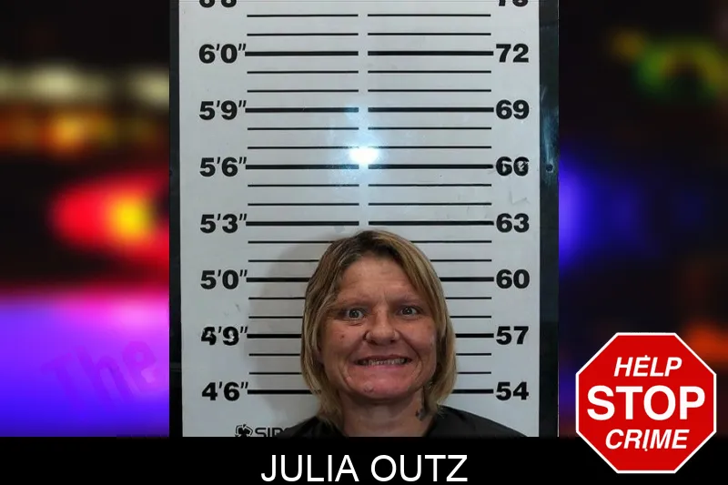 Julia Outz mugshot – Hart County , Georgia Julia Outz mugshot