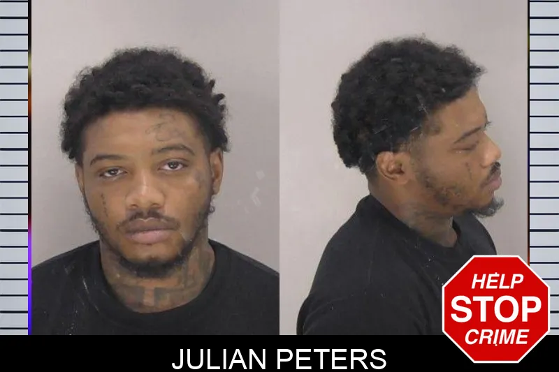 Julian Peters mugshot