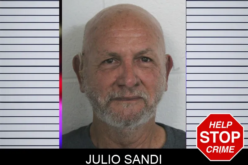 Julio Sandi mugshot