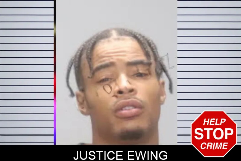 Justice Ewing mugshot