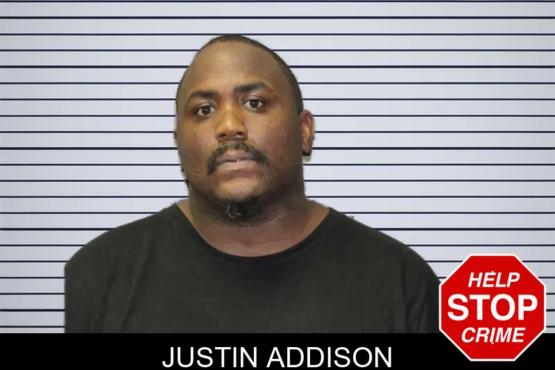 Justin Addison mugshot