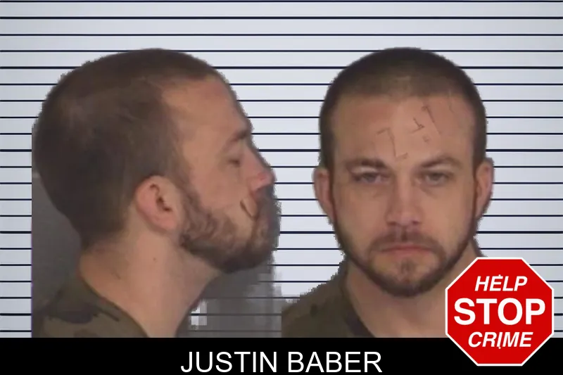 Justin Baber mugshot