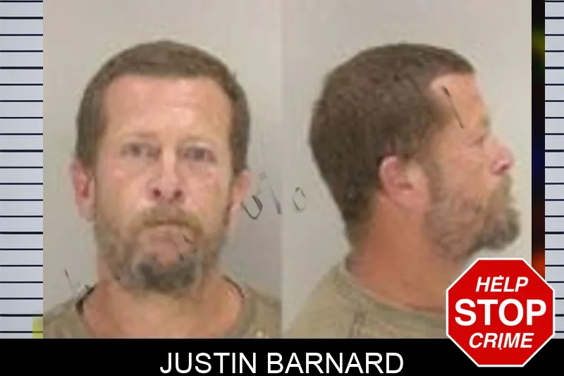 Justin Barnard mugshot