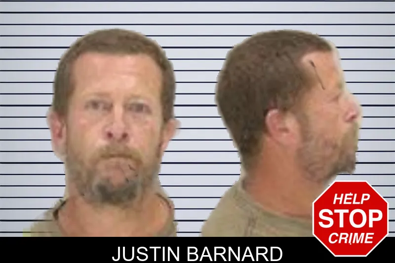 Justin Barnard mugshot