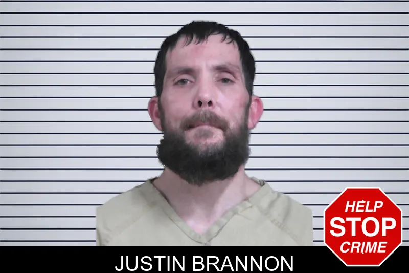Justin Brannon mugshot