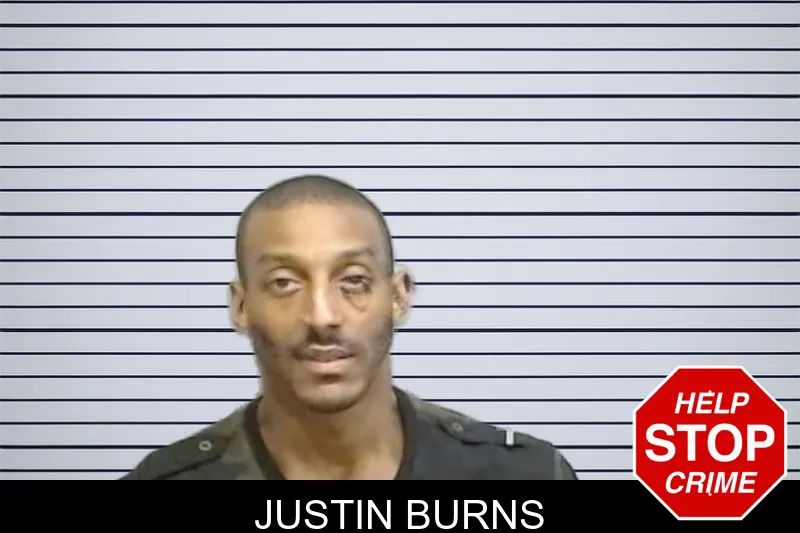 Justin Burns mugshot