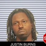 Justin Burns mugshot