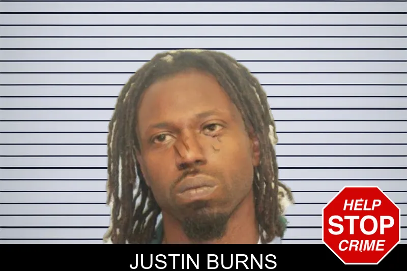 Justin Burns mugshot