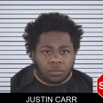 Justin Carr mugshot