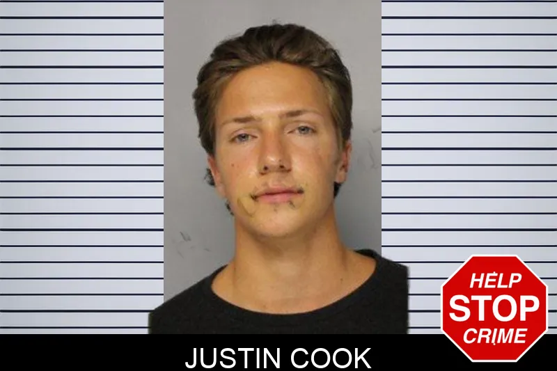 Justin Cook mugshot