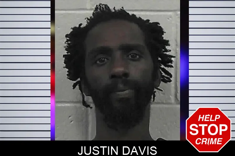 Justin Davis mugshot