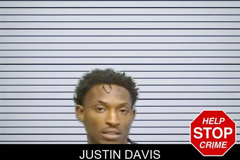 Justin Davis mugshot