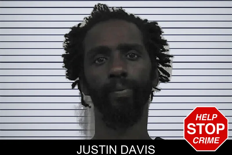 Justin Davis mugshot