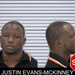 Justin Evans-McKinney mugshot