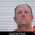 Justin Free mugshot