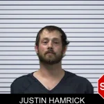 Justin Hamrick mugshot