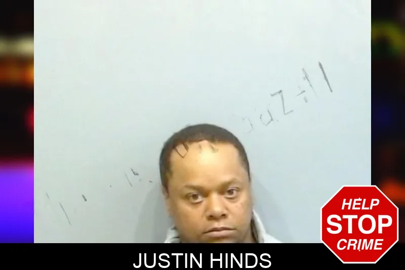 Justin Hinds mugshot