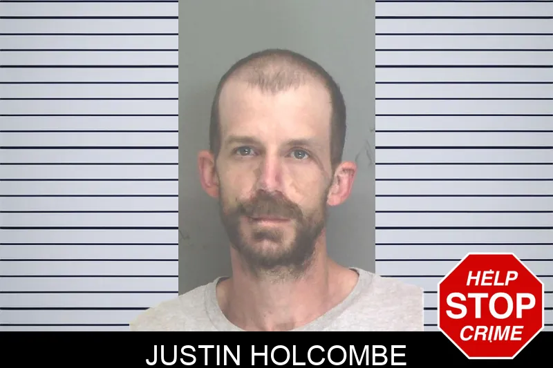 Justin Holcombe mugshot