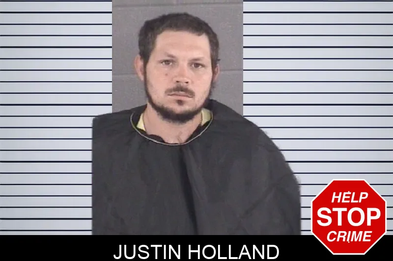 Justin Holland mugshot
