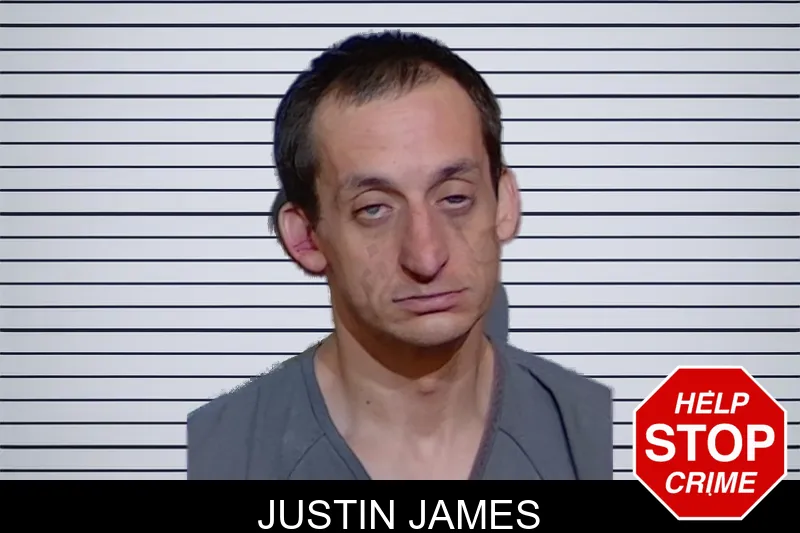 Justin James mugshot