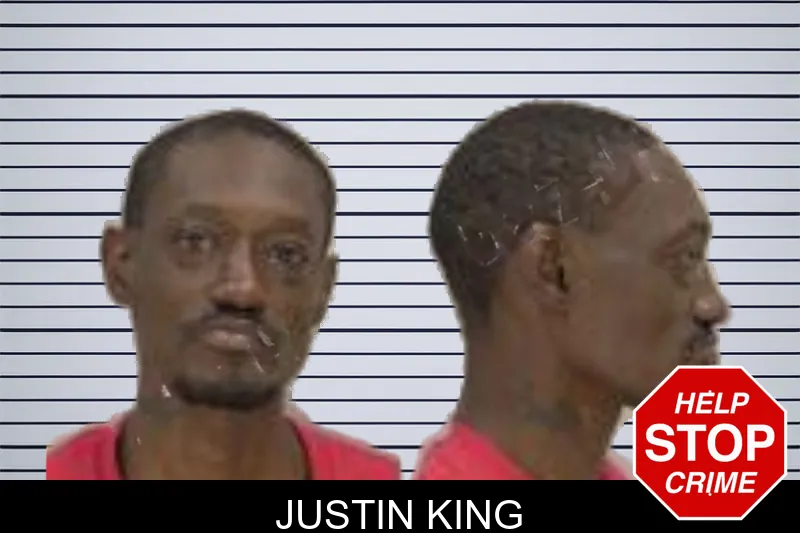 Justin King mugshot